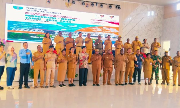 Bupati Maybrat Buka Musrenbang RPJPD 2025–2045: Tetapkan Arah Pembangunan Kabupaten 20 Tahun ke Depan