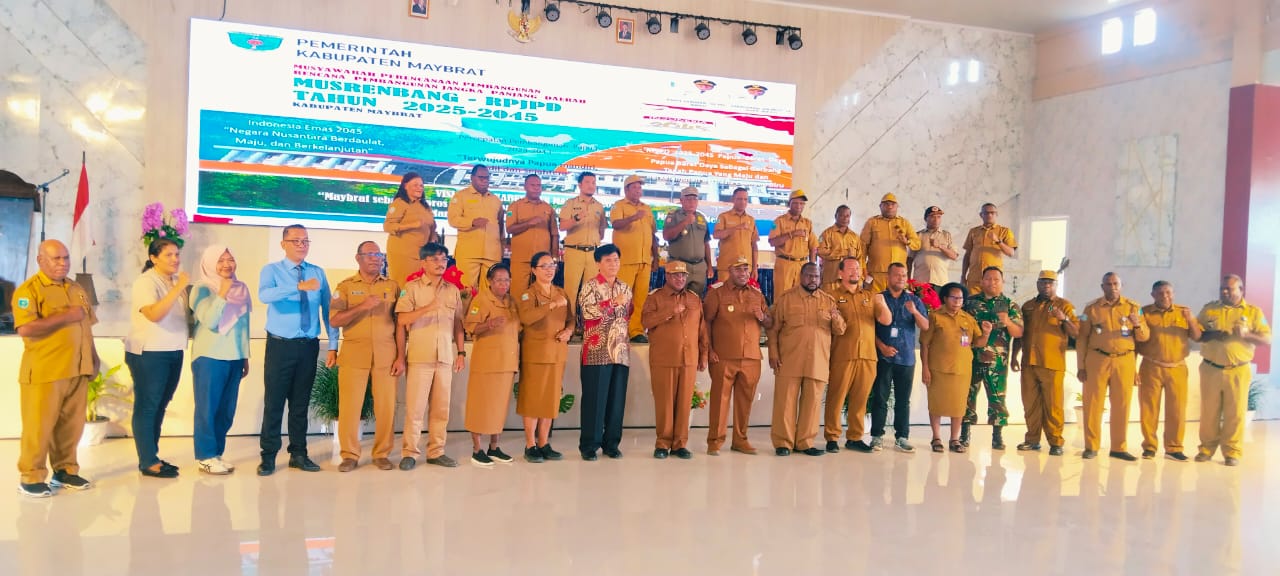 Bupati Maybrat Buka Musrenbang RPJPD 2025–2045: Tetapkan Arah Pembangunan Kabupaten 20 Tahun ke Depan