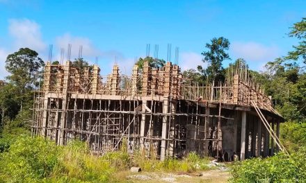 Pembangunan Gedung Gereja Katolik Santo Petrus Seya Masuki Tahap Persiapan Pengecoran