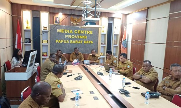 Bupati Maybrat Ikuti Rapat Bersama Gubernur PBD Bahas Penanganan Banjir, Longsor, dan Program Nasional