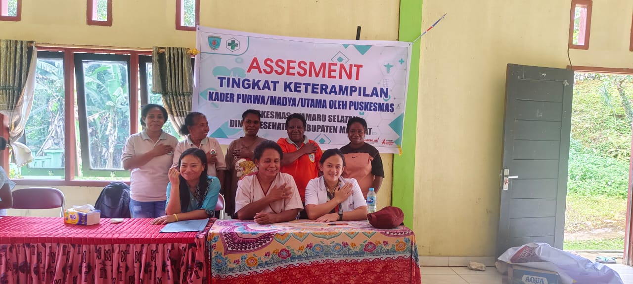 Puskesmas Ayamaru Selatan Gelar Assessment Tingkat Keterampilan Kader Posyandu