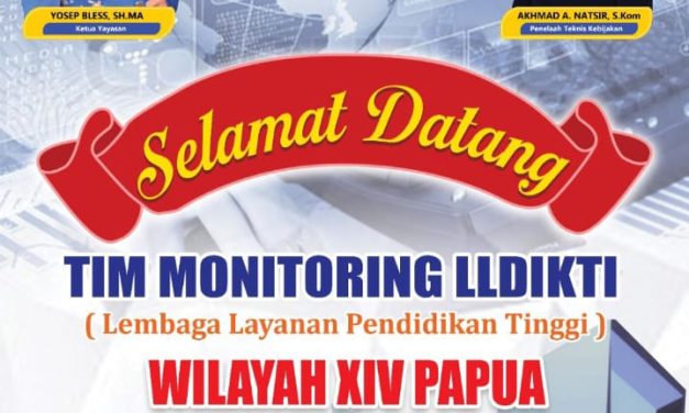 Tim Monitoring LLDIKTI Wilayah XIV Papua Kunjungi Kampus STIH-SOS “Oyo Papua “