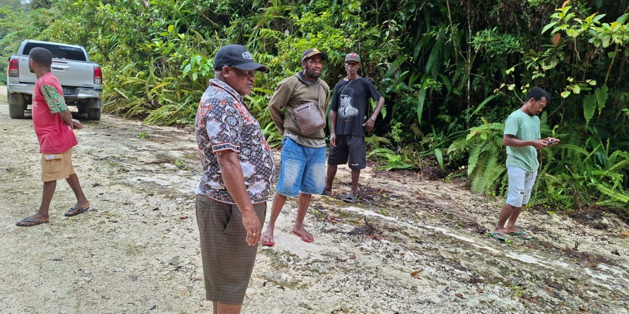 Bupati Maybrat Tinjau Pekerjaan Jalan dan Jembatan Penghubung Kampung Karetubun-Sidi–Sire Raya