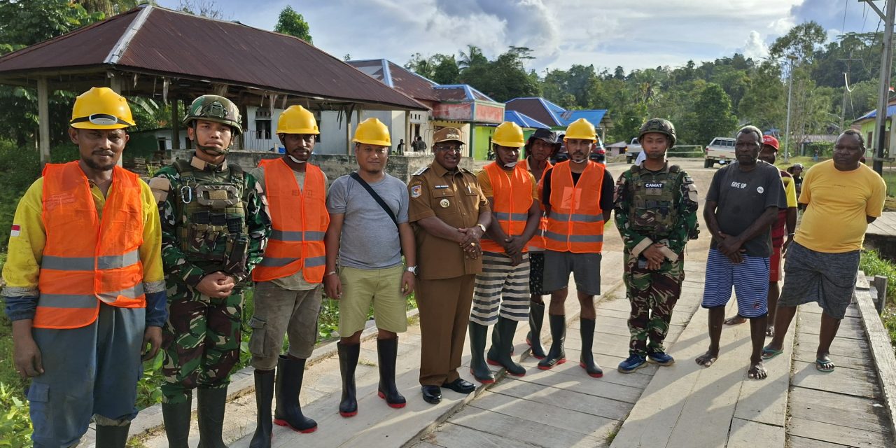 Bupati Maybrat Tinjau Persiapan Pembangunan Infrastruktur Jalan dan Jembatan di Kisor.