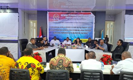 Bupati: Maybrat Butuh Pembangunan, Wakil Ketua I DPR PBD: Kami Siap Kawal