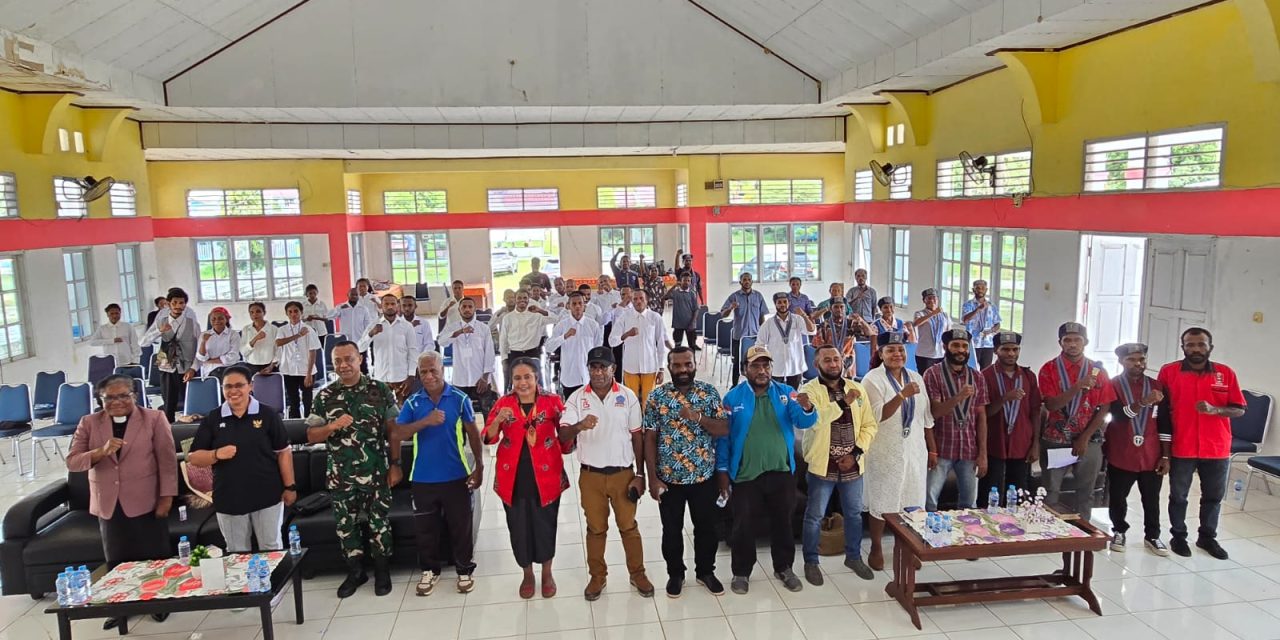 GMKI Cabang Sorong Selatan Gelar Maper V, Bupati Petronela Krenak Tekankan Pentingnya Pembentukan Kader Berkualitas