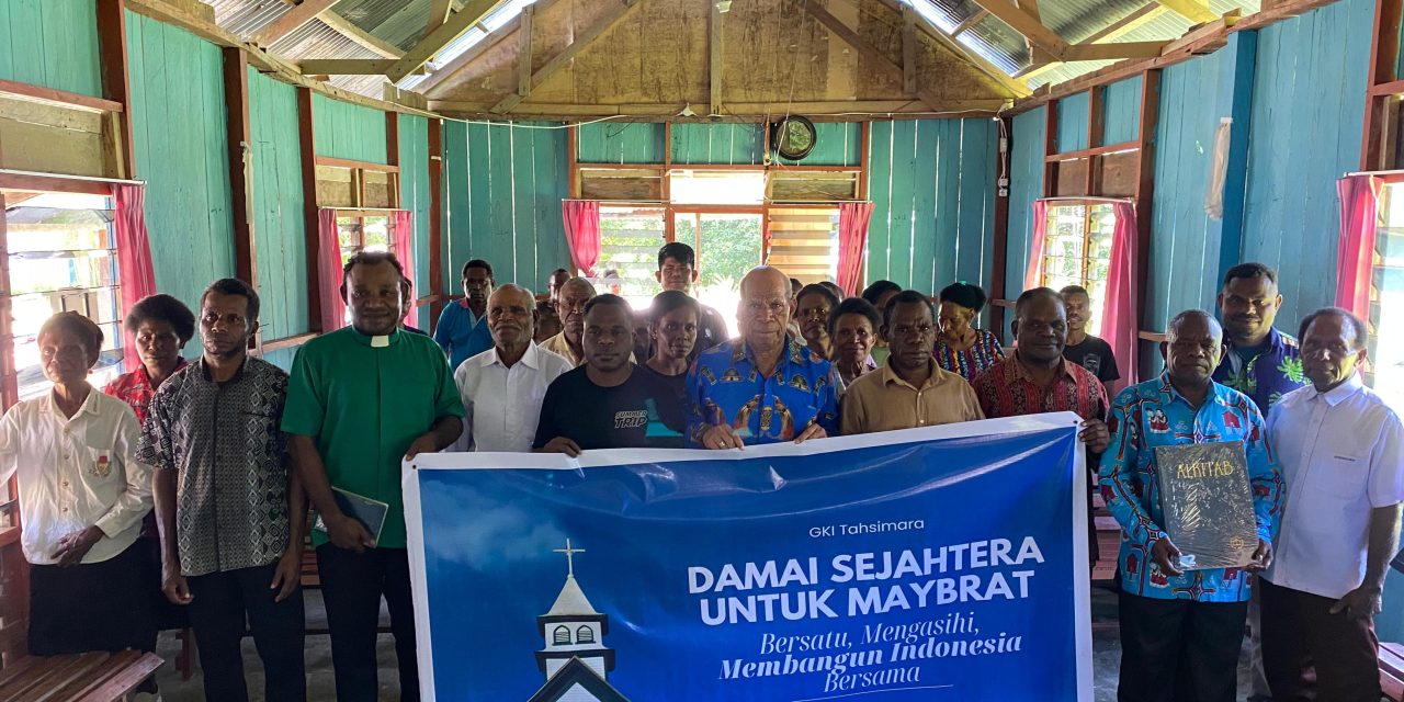 Tokoh Masyarakat Ajak Jemaat Dukung Kedamaian dan Pembangunan di Wilayah Aifat, Kabupaten Maybrat