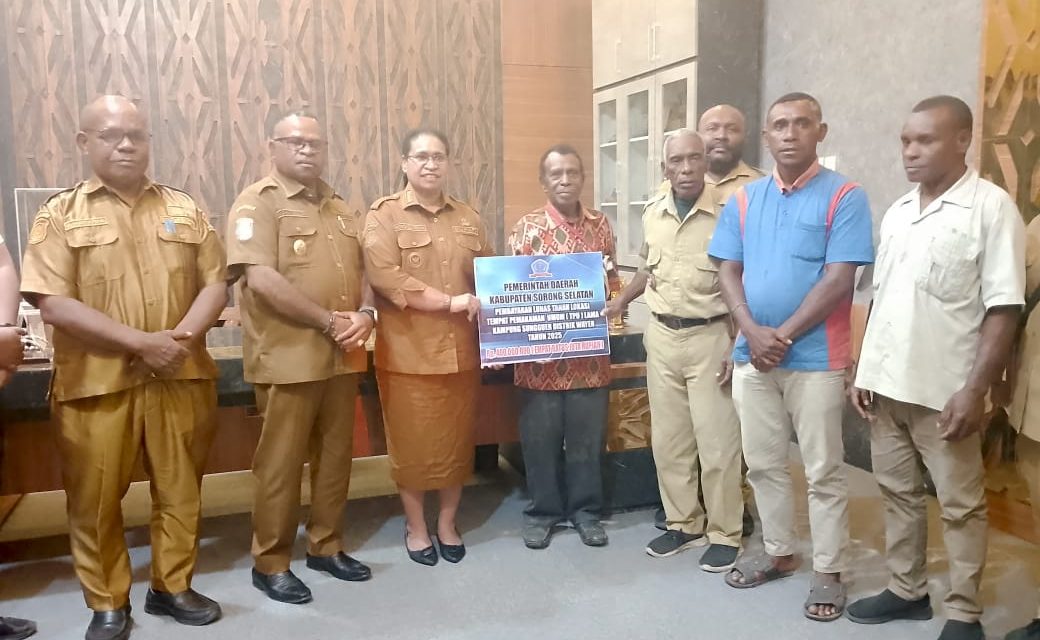 Pemerintah Kabupaten Sorong Selatan Selesaikan Pembayaran Tahap Akhir Ganti Rugi Tanah TPU Kampung Sengguer