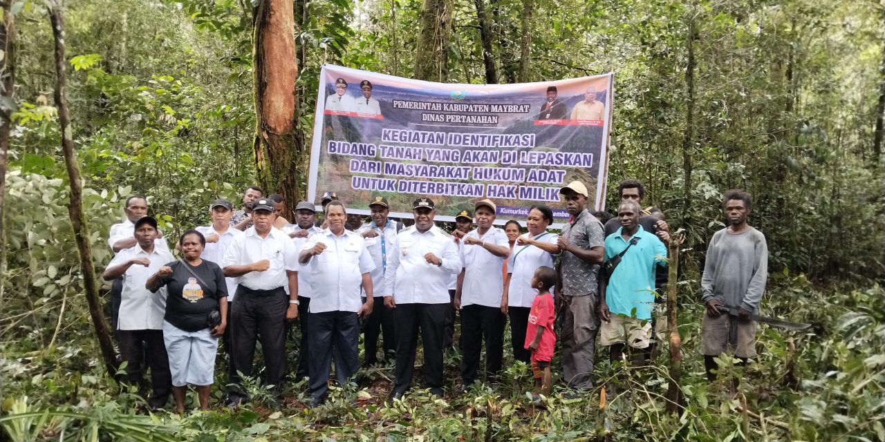 Pemkab Maybrat Gelar Identifikasi Bidang Tanah Adat untuk Pembangunan Fasilitas Pemerintahan
