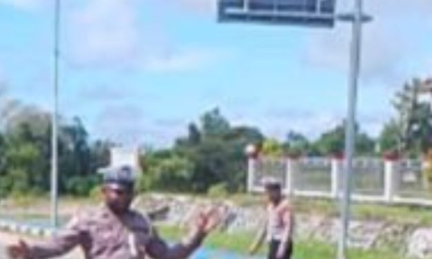 Satlantas Polres Maybrat Tertibkan Pengendara, Utamakan Teguran Humanis