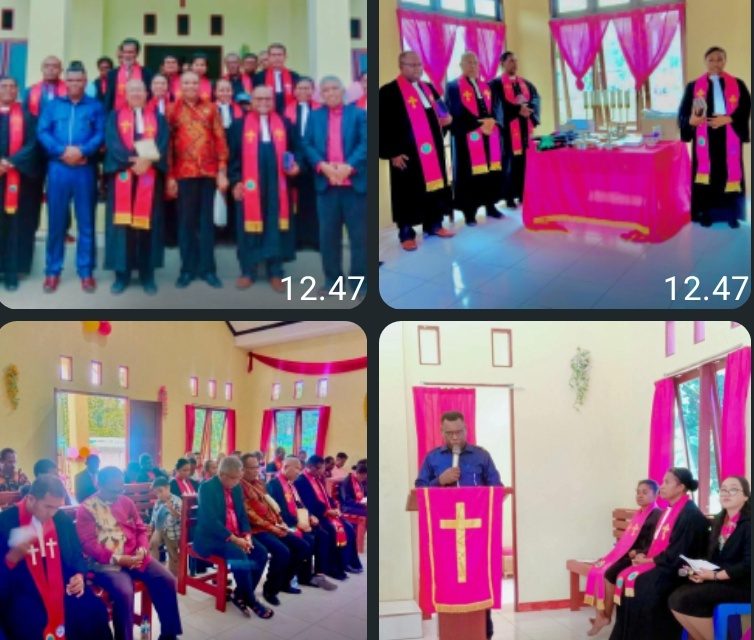 Gedung Gereja Jemaat GKI Pengharapan Mbaham Ndandara Diresmikan