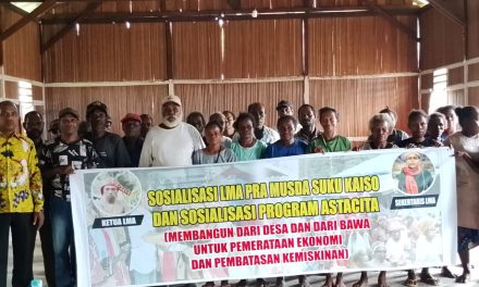Suku Kaiso  Sorong Selatan Gelar Pra Musdat dan Sosialisasi Program Asta Cita