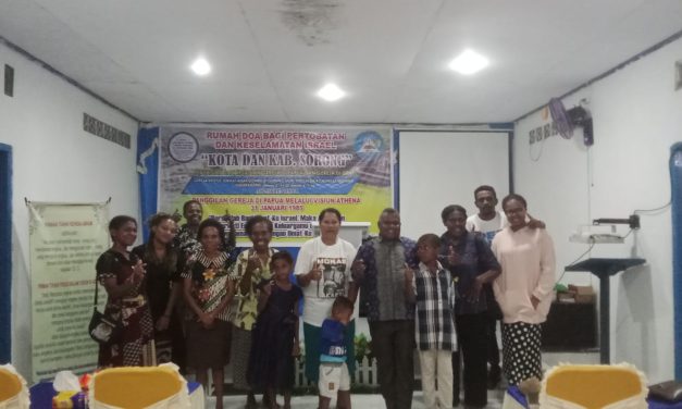 Gereja GPdI Bukit Sion Gelar Ibadah Doa untuk Pertobatan dan Keselamatan Israel: Penanggung Jawab Visiun Athena Papua, Nebrianus Kambuaya, Sampaikan Firman Tuhan