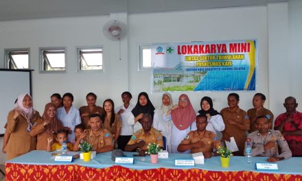 Puskesmas Distrik Kais Gelar Lokakarya Mini Lintas Sektor Triwulan, Wujudkan Sinergi untuk Tingkatkan Kesehatan Masyarakat
