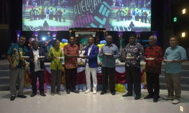 Surat Ucapan Selamat dan Berkat dari Sion–Yerusalem Diperdengarkan untuk GEKARI Jemaat Lembah Pujian Malanu Sorong di Usia ke-23