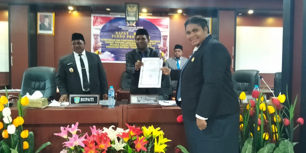 Fraksi NasDem DPRK Maybrat Setujui Raperda Perubahan APBD 2025, Sampaikan Catatan Strategis untuk Pemerintah Daerah