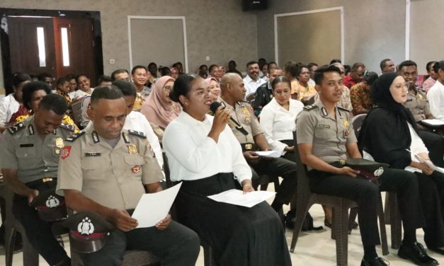 Wakapolres Sorong Selatan Pimpin Sidang BP4R Bagi Delapan Anggota Polri