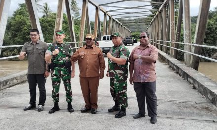 Bupati Maybrat Tegaskan Komitmen Bangun Wilayah Tertinggal kepada Danrem 181/PVT Sorong
