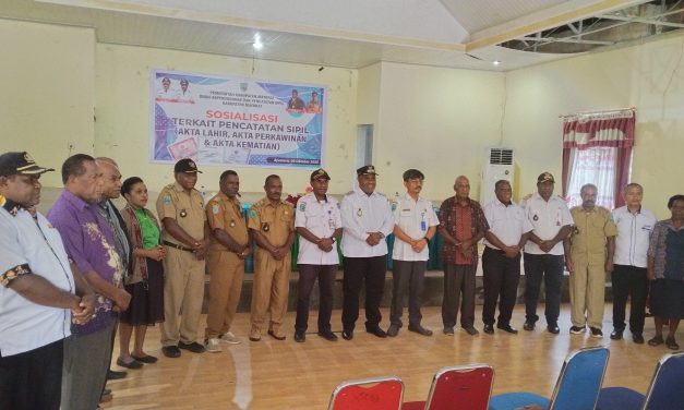 Wakil Bupati Maybrat Buka Sosialisasi Pencatatan Sipil: Tegaskan Pentingnya Data Kependudukan yang Akurat