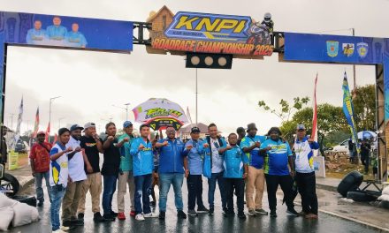 Ketua KNPI Maybrat Tutup KNPI Roadrace Championship 2025: Bukti Maybrat Aman, Maju, dan Mandiri