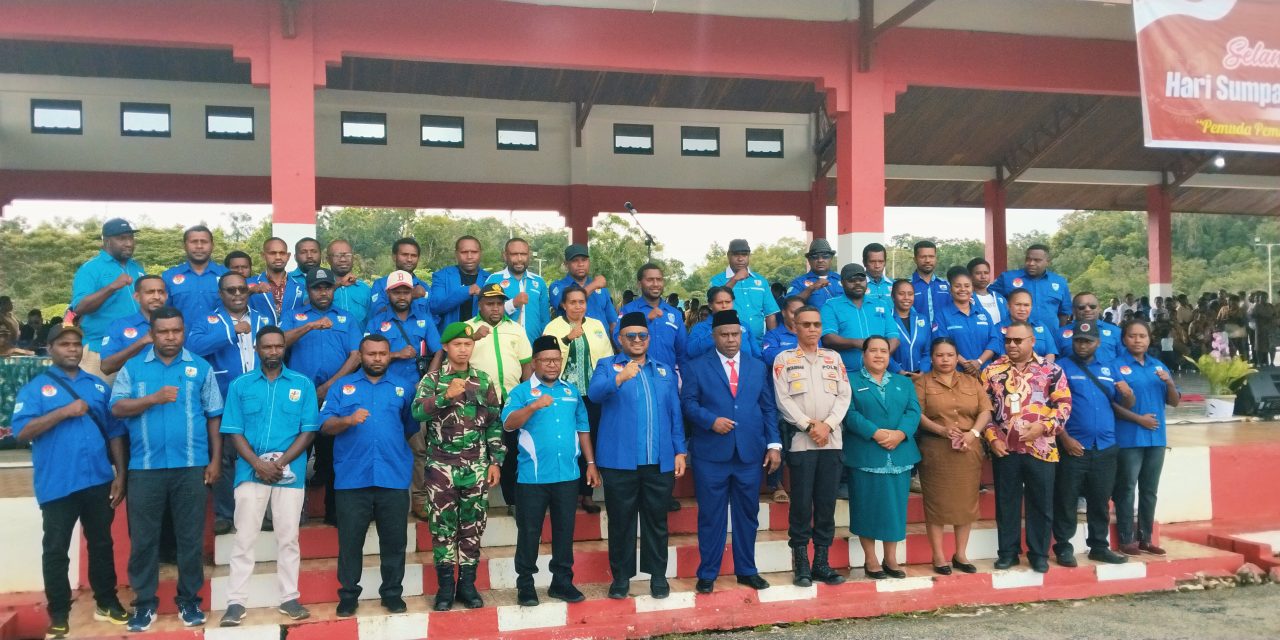 Wakil Bupati Maybrat Ferdinando Solossa Pimpin Upacara HUT Sumpah Pemuda ke-97 Tahun 2025