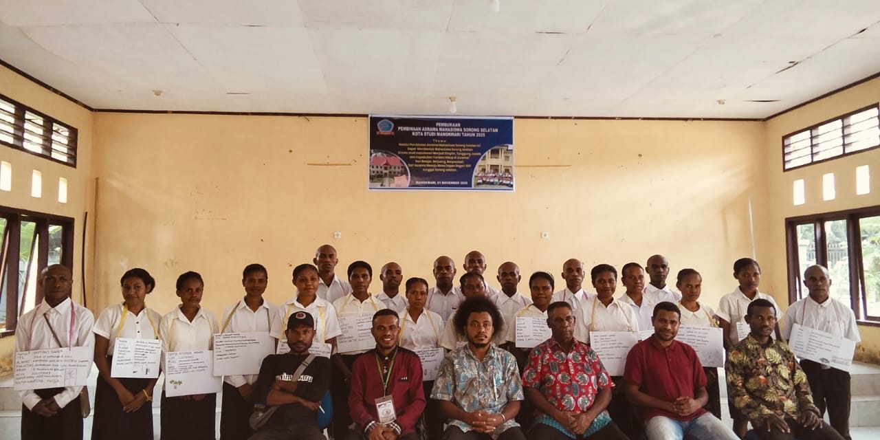 Pembinaan Asrama Mahasiswa Sorong Selatan di Manokwari: Bentuk Karakter dan Kepemimpinan Generasi Penerus Negeri 1001 Sungai