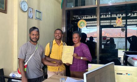 Ikatan Pemuda Pelajar Mahasiswa/I Mare Se-sorong Raya Resmi Terdaftar Di Kementerian Hukum Dan Ham