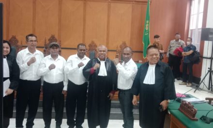 Sidang Dugaan Makar Empat Tokoh Papua Dilanjutkan di PN Makassar, Tim Penasihat Hukum Bacakan Nota Pembelaan