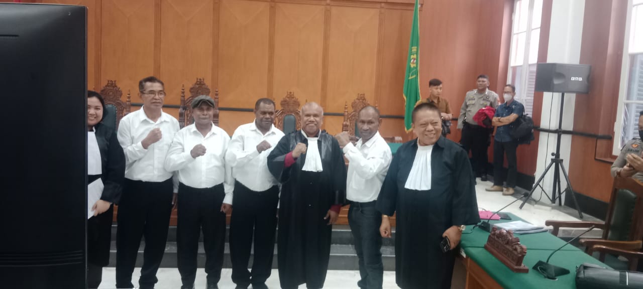Sidang Dugaan Makar Empat Tokoh Papua Dilanjutkan di PN Makassar, Tim Penasihat Hukum Bacakan Nota Pembelaan