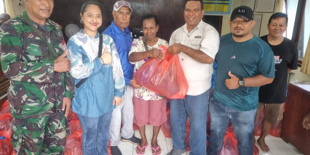 Pemprov Papua Barat Salurkan 1.550 Paket Bantuan Pangan, 200 Paket Dibagikan di Manokwari Timur