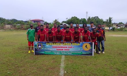 Fategomi FC Tampil Perdana di Turnamen Cenderawasih Cup di Kota Sorong