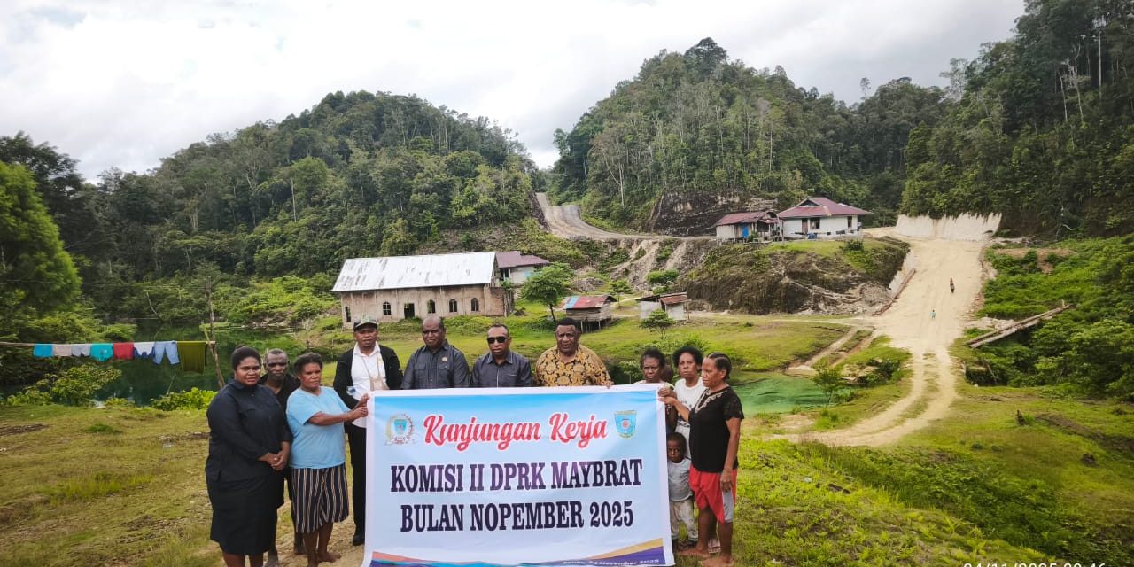Komisi II DPRK Maybrat Tinjau Lima Distrik, Fokus Pada Infrastruktur dan Pelayanan Publik
