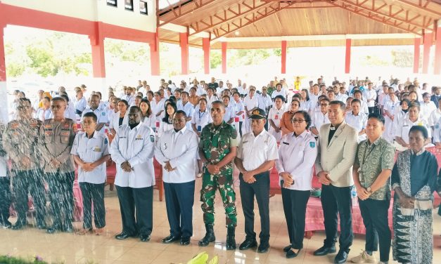 Bupati Maybrat Sampaikan Sambutan pada Peringatan Hari Kesehatan Nasional ke-61 Tahun 2025