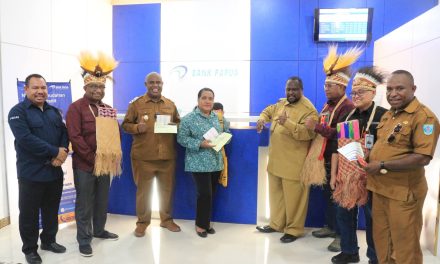 Wakil Bupati Maybrat Resmikan Kantor Kas Bank Papua Yukase