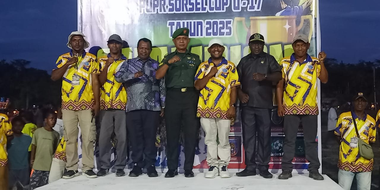 Majaf FC Juara Turnamen Sepak Bola U-17 HUT ke-80 Dinas PU Sorong Selatan