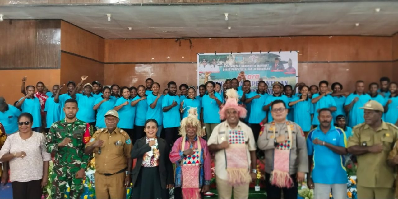 Pemkab Maybrat Lantik Pengurus Pokdarwis Tahun 2025, Dorong Pengelolaan Wisata Berbasis Masyarakat