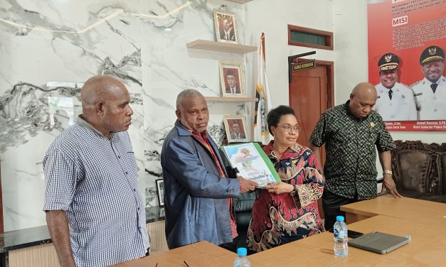 Lembaga Elang Center Resmi Serahkan Dokumen ke Kesbangpol papua Barat Daya