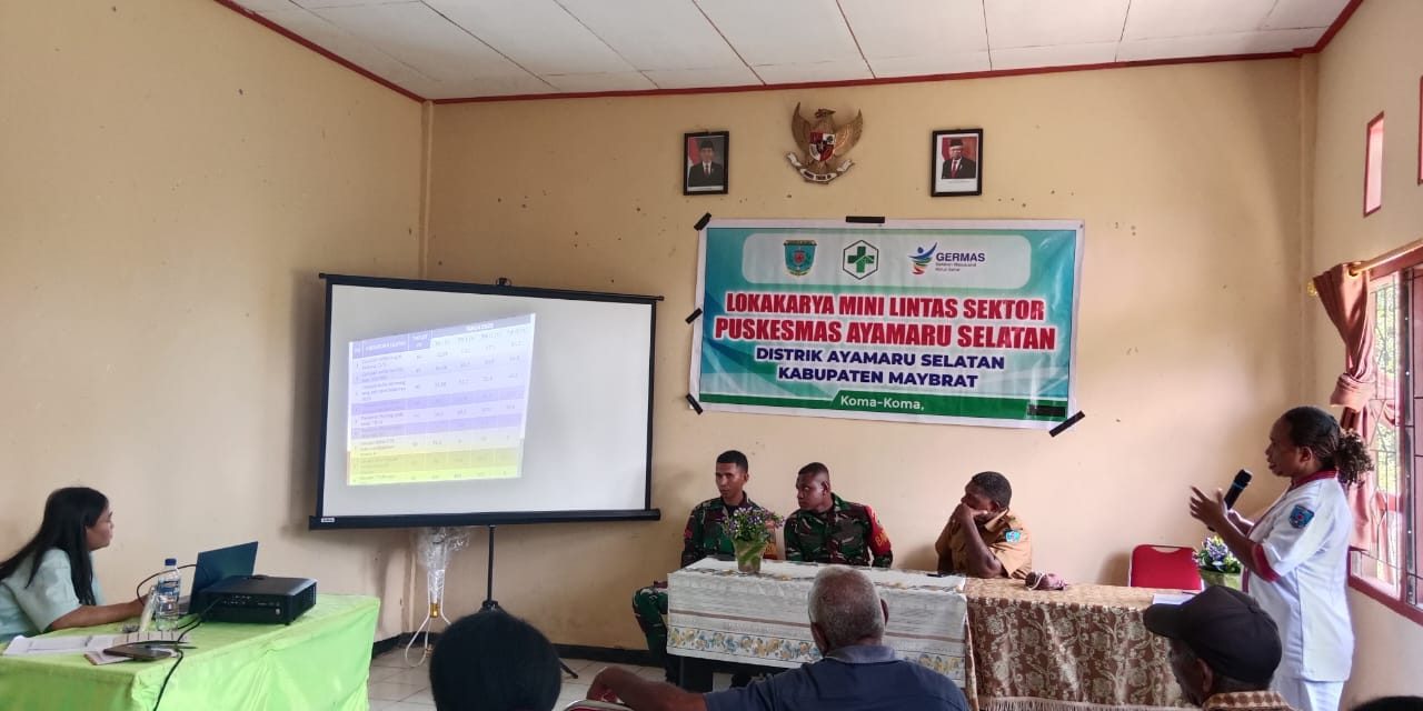 Puskesmas Ayamaru Selatan Gelar Lokakarya Mini Lintas Sektor, Bahas Evaluasi Pelayanan dan Penanganan Stunting