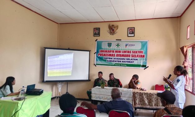 Puskesmas Ayamaru Selatan Gelar Lokakarya Mini Lintas Sektor, Bahas Evaluasi Pelayanan dan Penanganan Stunting