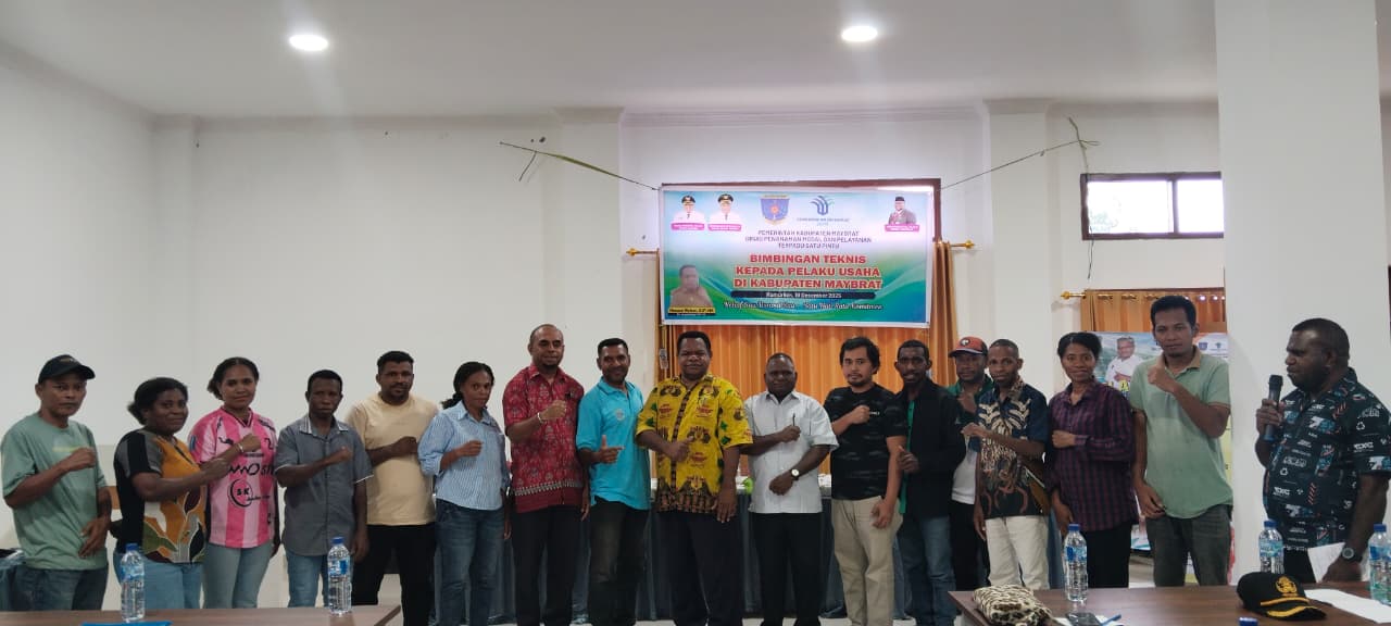 DPMPTSP Maybrat Gelar Bimtek Pelaku Usaha, Dorong Peningkatan Investasi dan Daya Saing UMKM