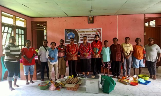 GOW Sorong Selatan Gelar Pelatihan dan Demo Aneka Kue Sederhana di Kampung Sodrofoyo