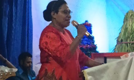 Amram Amelia Wato Imbau Jemaat Jaga Kamtibmas dalam Perayaan Natal dan Tahun Baru