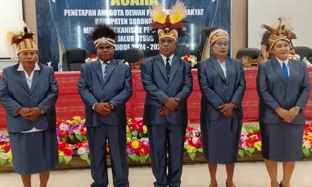 Syukuran Pelantikan Anggota DPRK Sorong Selatan Jalur Otsus Digelar di Sesna