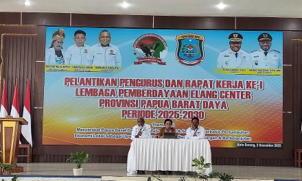 LPEC Papua Barat Daya Resmi Dilantik, Siap Kawal Pembangunan Daerah Sesuai Visi Pemerintah