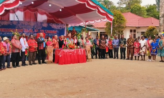 Perayaan HUT Pekabaran Injil ke-73 Jemaat GKI Efata Kocuwer Berlangsung Khidmat, Pemerintah Maybrat Tegaskan Komitmen Perubahan