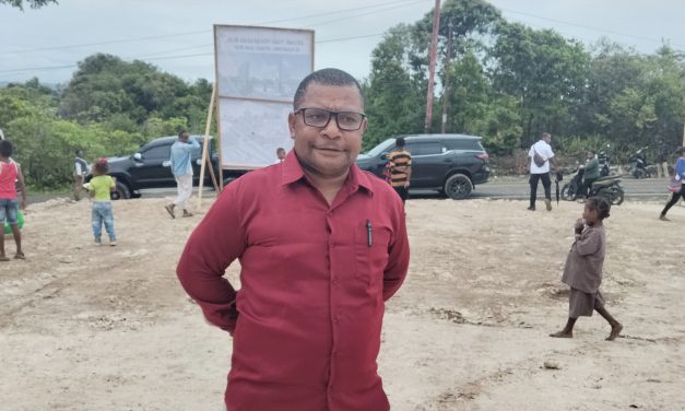 Ketua Panitia Jelaskan Pembangunan Tugu Pekabaran Injil di Kampung Jitmau dan Ikuf