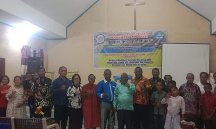 Komunitas Doa Visiun Athena Papua Barat Daya Gelar Ibadah dan Doa Lepas Sambut Tahun 2026