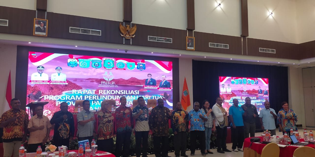 Pemprov Papua Barat Daya Gelar Rapat Rekonsiliasi Program Paitua Se-Kabupaten/Kota
