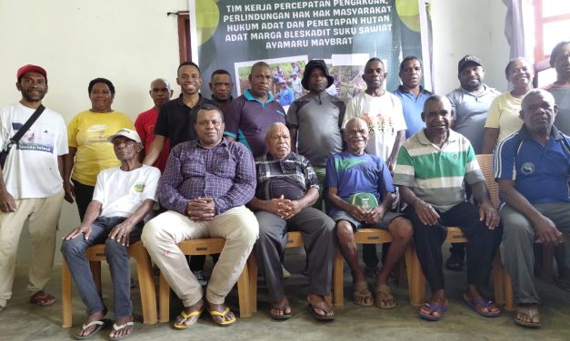 ASN DLHK Papua Barat Daya Inisiasi Percepatan Pengakuan Wilayah Adat Marga Bleskadit di Maybrat