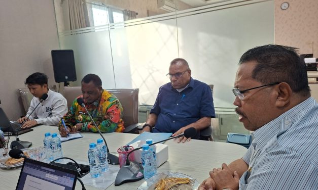 Bupati Maybrat karel Murafer Koordinasi Percepatan Pembangunan Infrastruktur dengan BP3OKP di Sorong